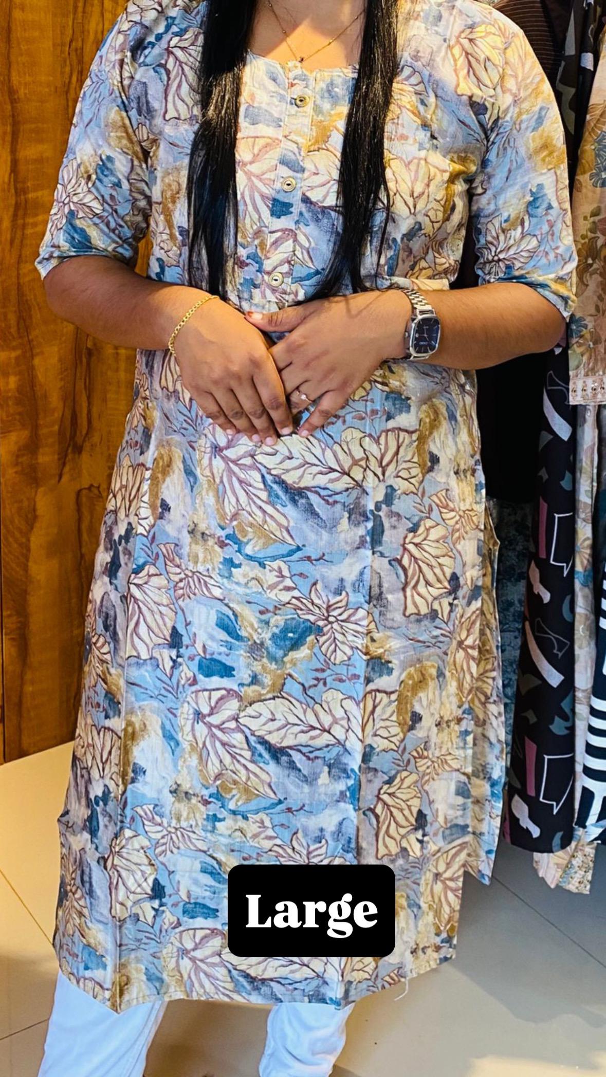 Printed daily wear top