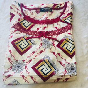 Multicolor Printed Nighty