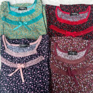 Small Florel Printed Women Nighty