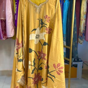 Stylish Silky Churithar Set