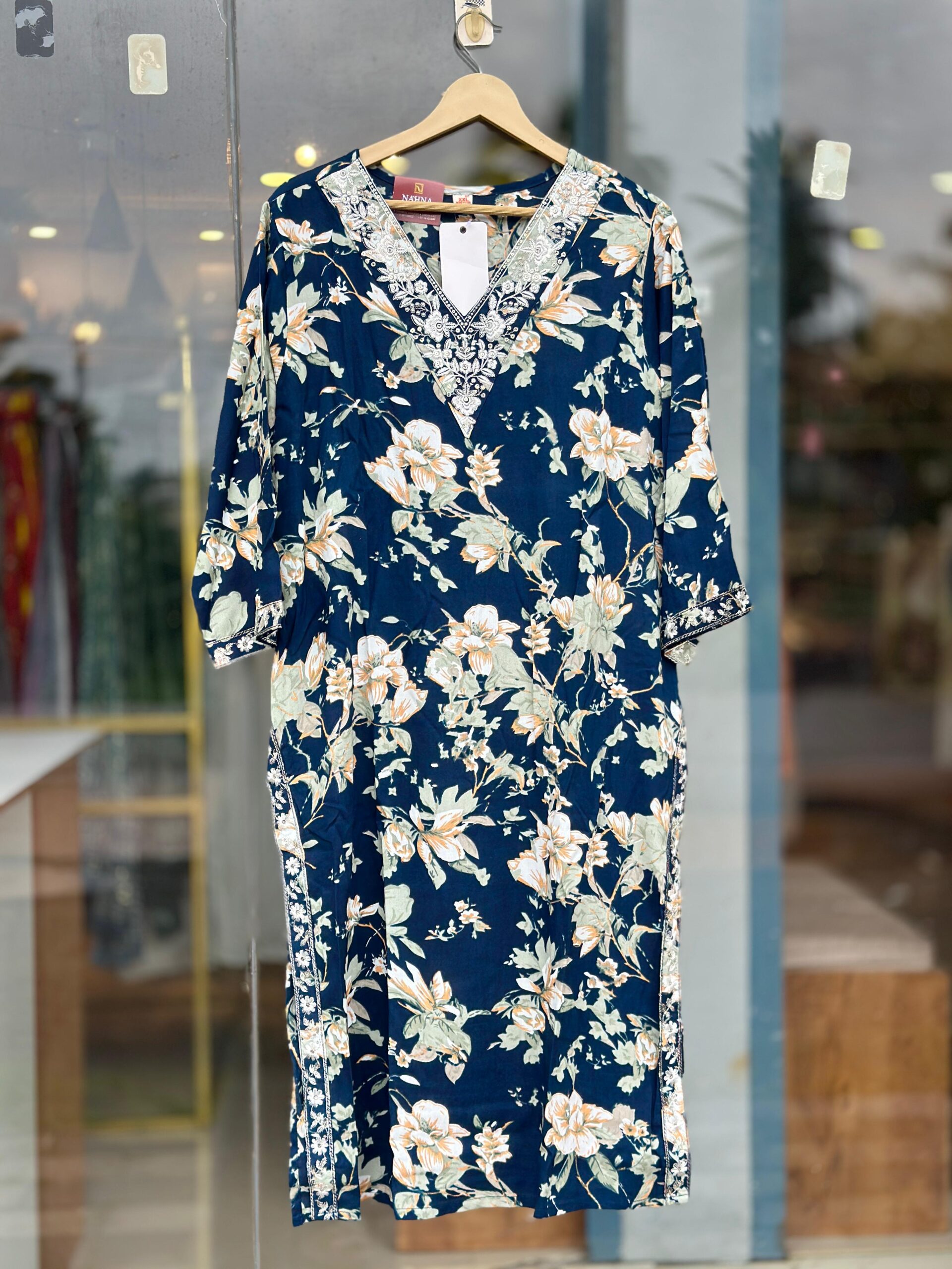 Elegent Office Wear 2-Piece set-Pink,Blue,Navy Blue & Lavender - Image 4