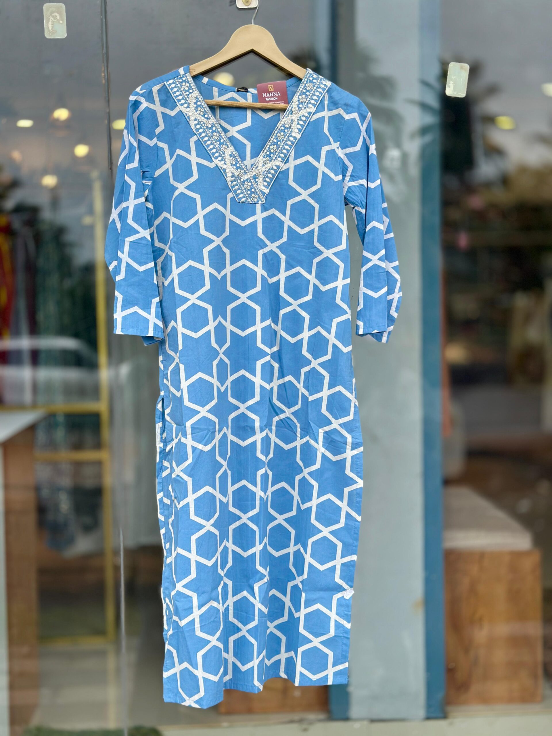 Elegent Office Wear 2-Piece set-Pink,Blue,Navy Blue & Lavender - Image 2