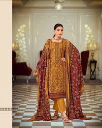 pakistani unstitched churithar material-Green, Blue & Yellow| Nahna Fashion boutique Kanhangad & UAE