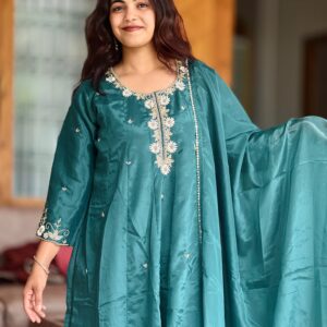 Premium Handworked Anarkali Suit