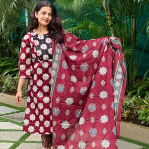 Trending Ajarak Printed Salwar Suit