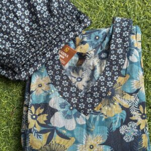 V Neck Floral 2 Piece Set