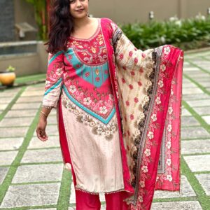 Pakisthani Mirror work Churithar