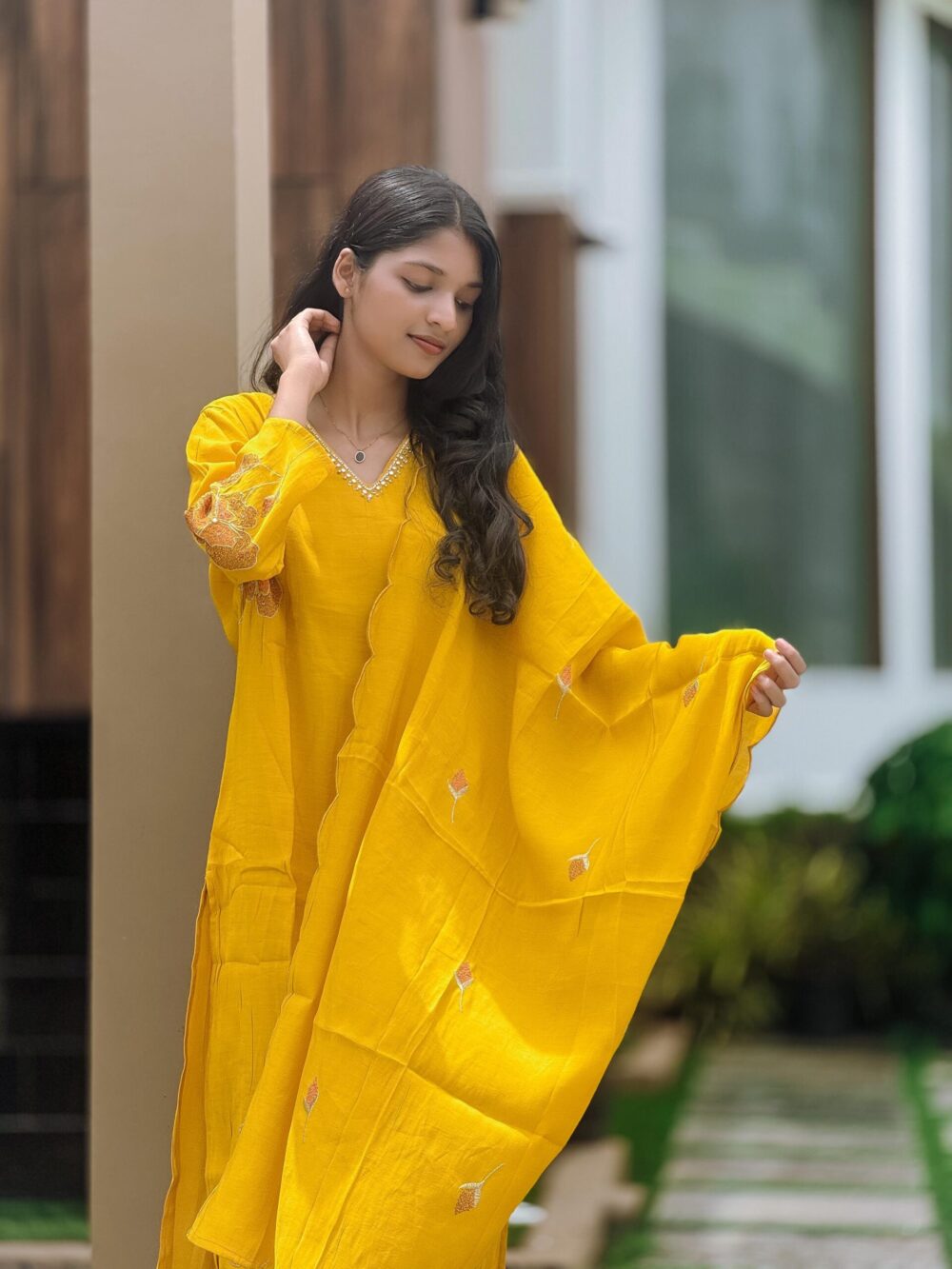 3 piece kurtha suit set